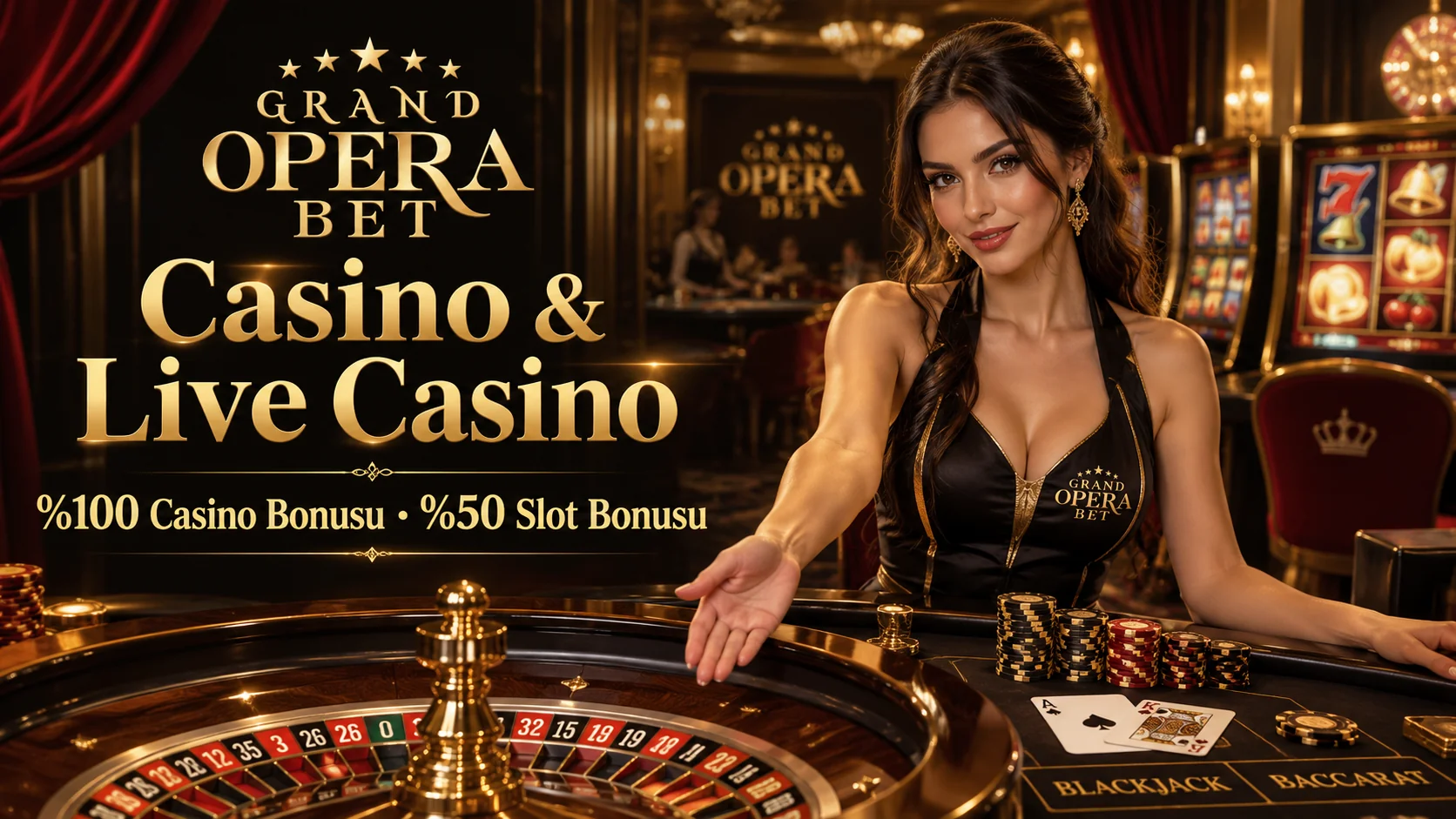GrandoperaBet casino, rulet ve Live Casino masaları